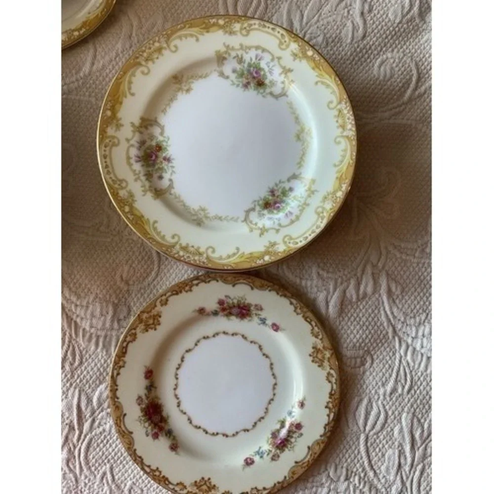 VTG Antique‎ Noritake N130 45 Pieces Place Setting Dinnerware Japan Bone China